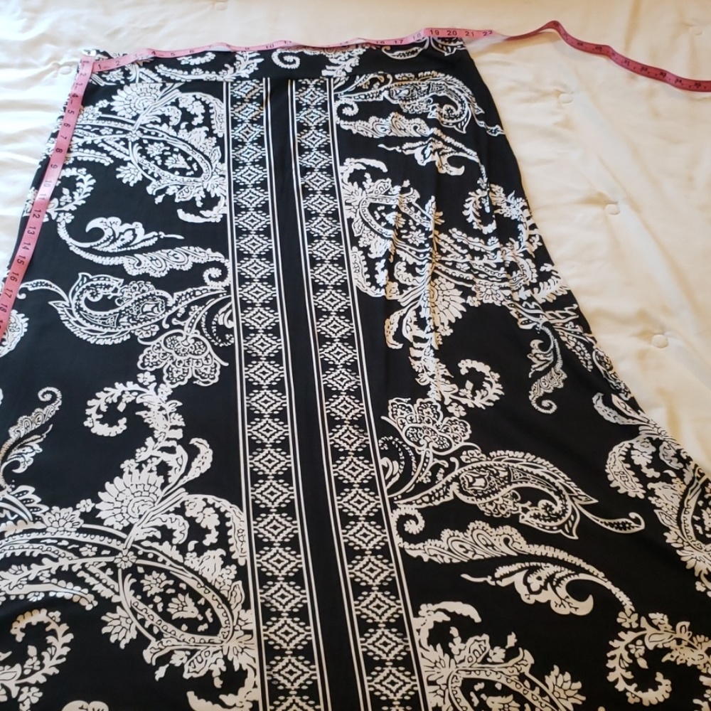 Printed Maxi Skirt